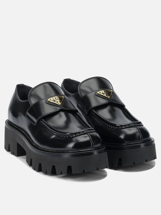 Loafers 100% calf leather  Black - Prada Women | PLP | VIETTI Online Store | 2
