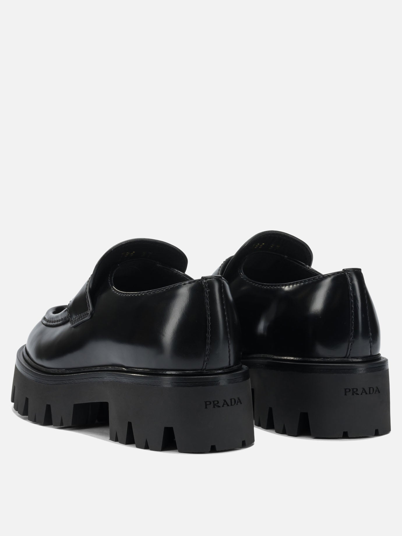 Loafers 100% calf leather  Black - Prada Women | PDP | VIETTI Online Store | Zoom-Modal_4
