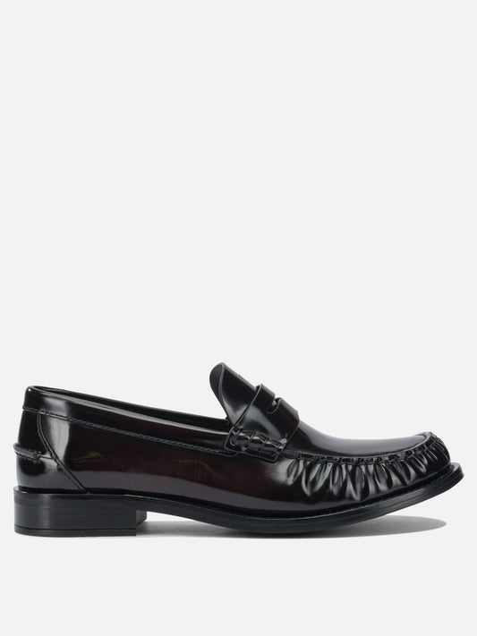 Loafers 100% calf leather - 100% rubber  Brown - Prada Women | PLP | VIETTI Online Store 
