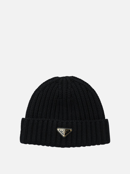 Beanies Logo  Black - Prada Women | PLP | VIETTI Online Store 
