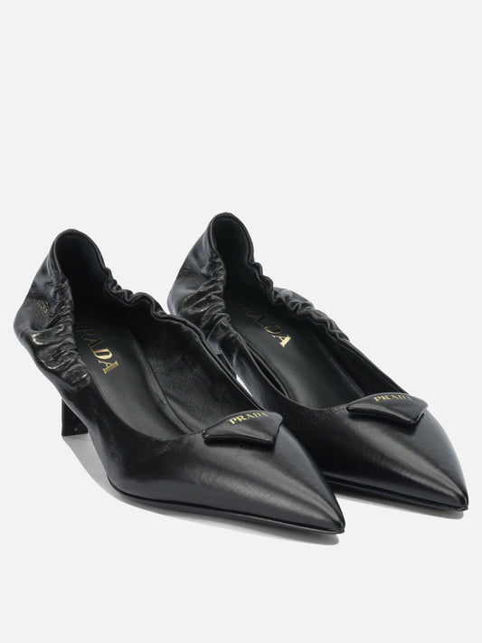 Pumps 100% calf leather - 100% calf leather  Black - Prada Women | PLP | VIETTI Online Store | 2
