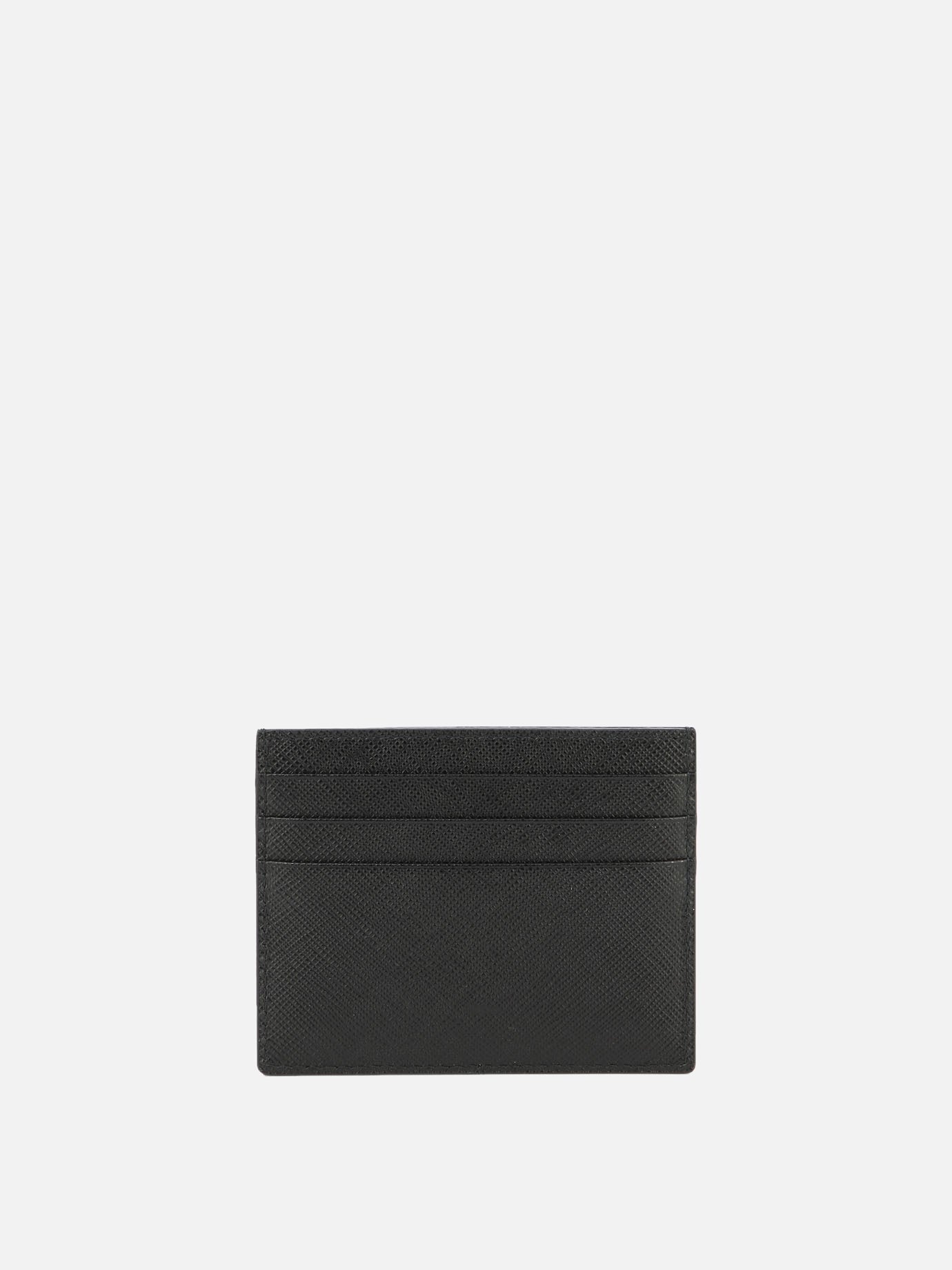 Prada Saffiano card holder Black