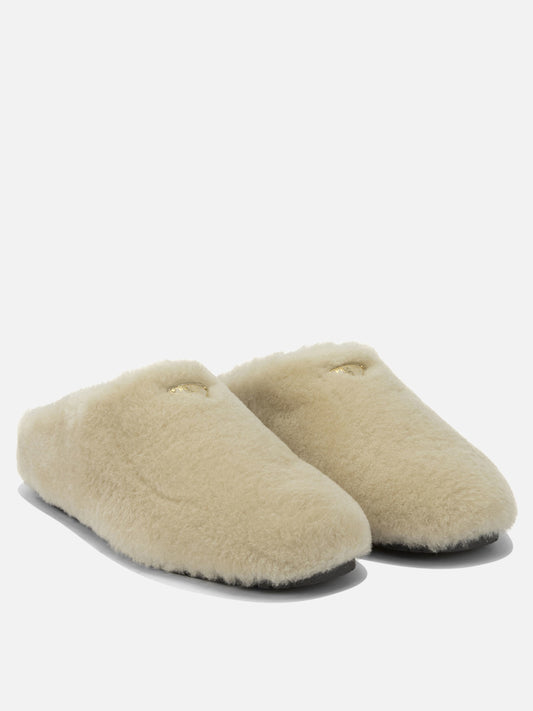 Slippers 100% lamb skin - 100% rubber  Beige - Prada Women | PLP | VIETTI Online Store | 2
