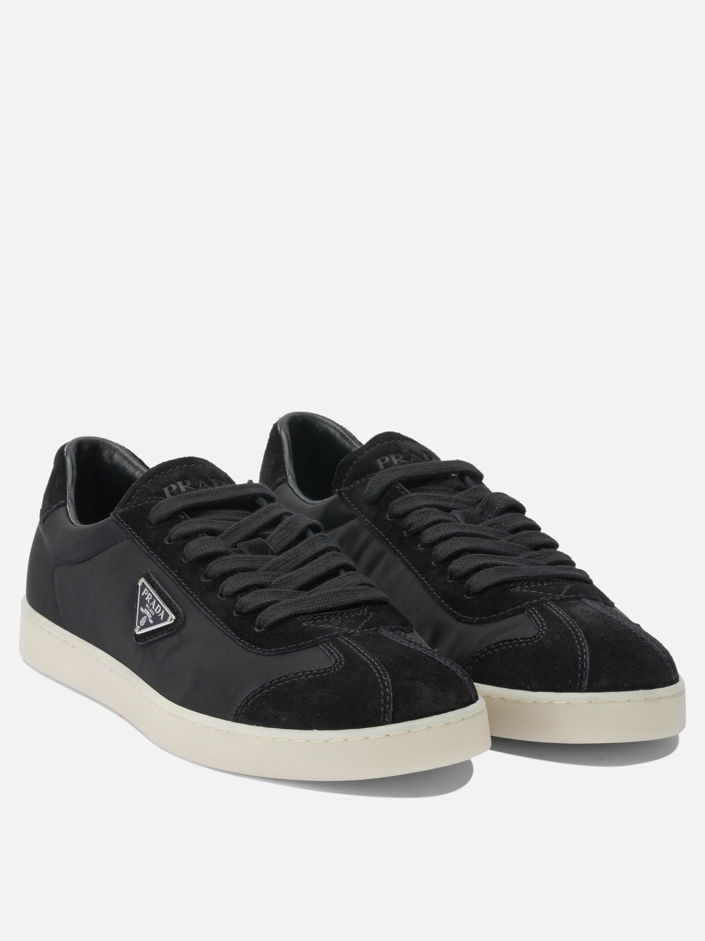 Low top sneakers 100% leather - 100% eva  Black - Prada Men | PDP | VIETTI Online Store | Zoom-Modal_2

