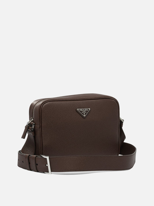 Prada Leather crossbody bag 14161037_UNI Brown 2