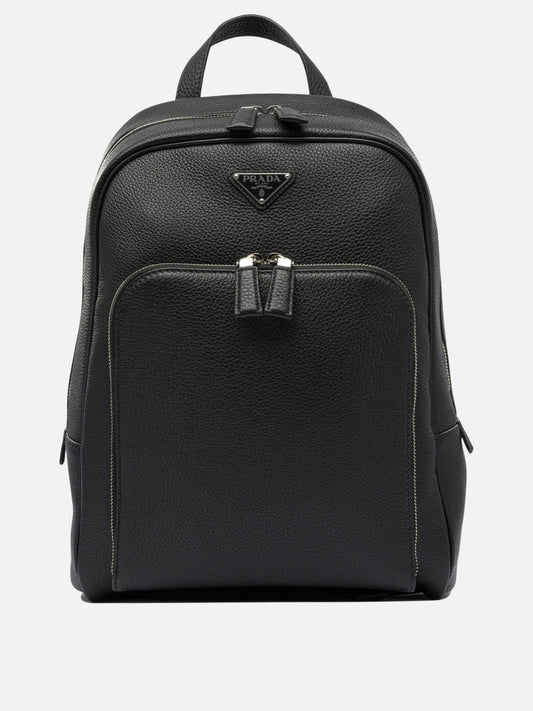 Prada Leather backpack 17334384_UNI Black 1