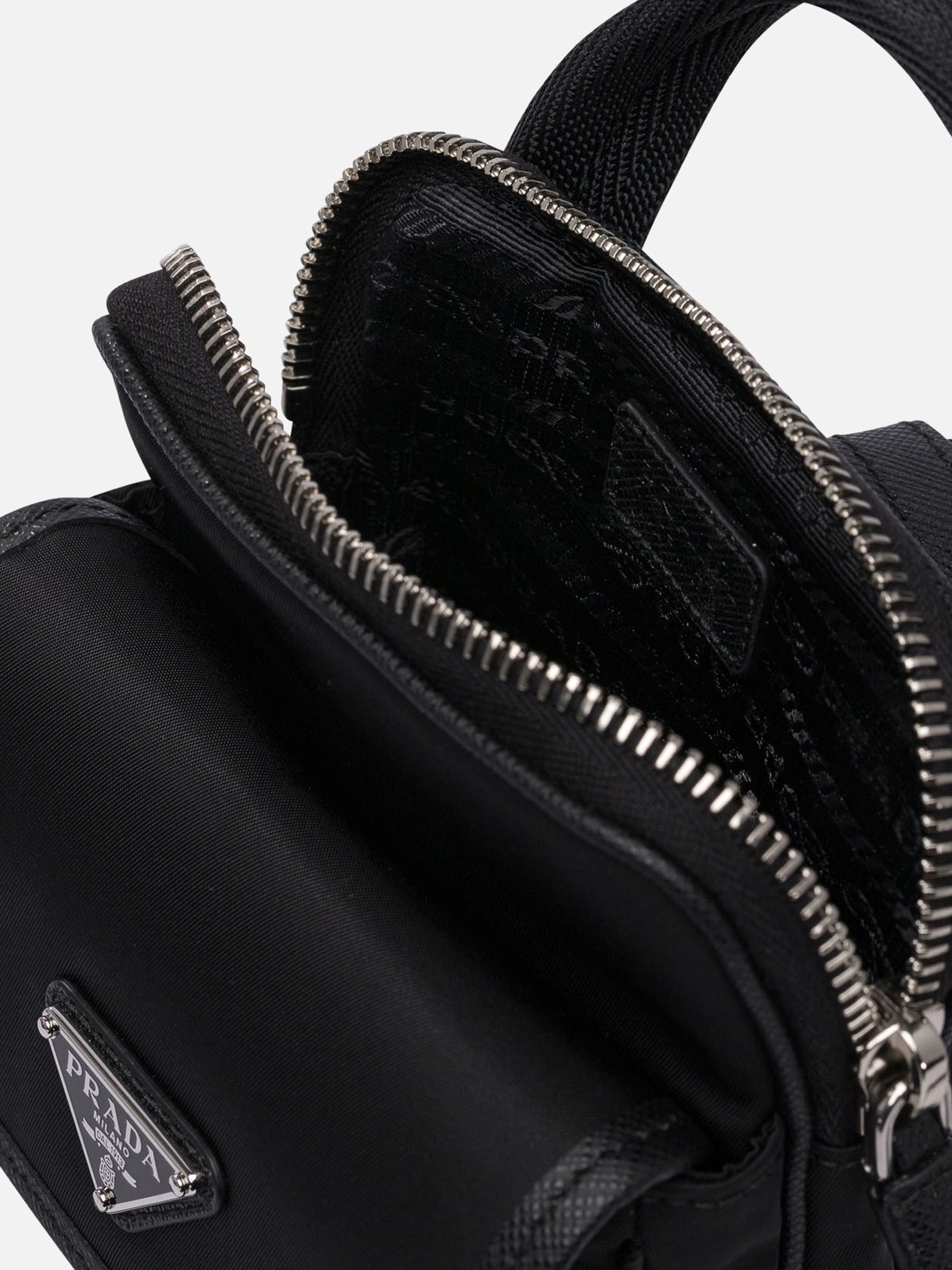 Phone accessories 100% recycled polyamide  Black - Prada Men | PDP | VIETTI Online Store | Zoom-Modal_5
