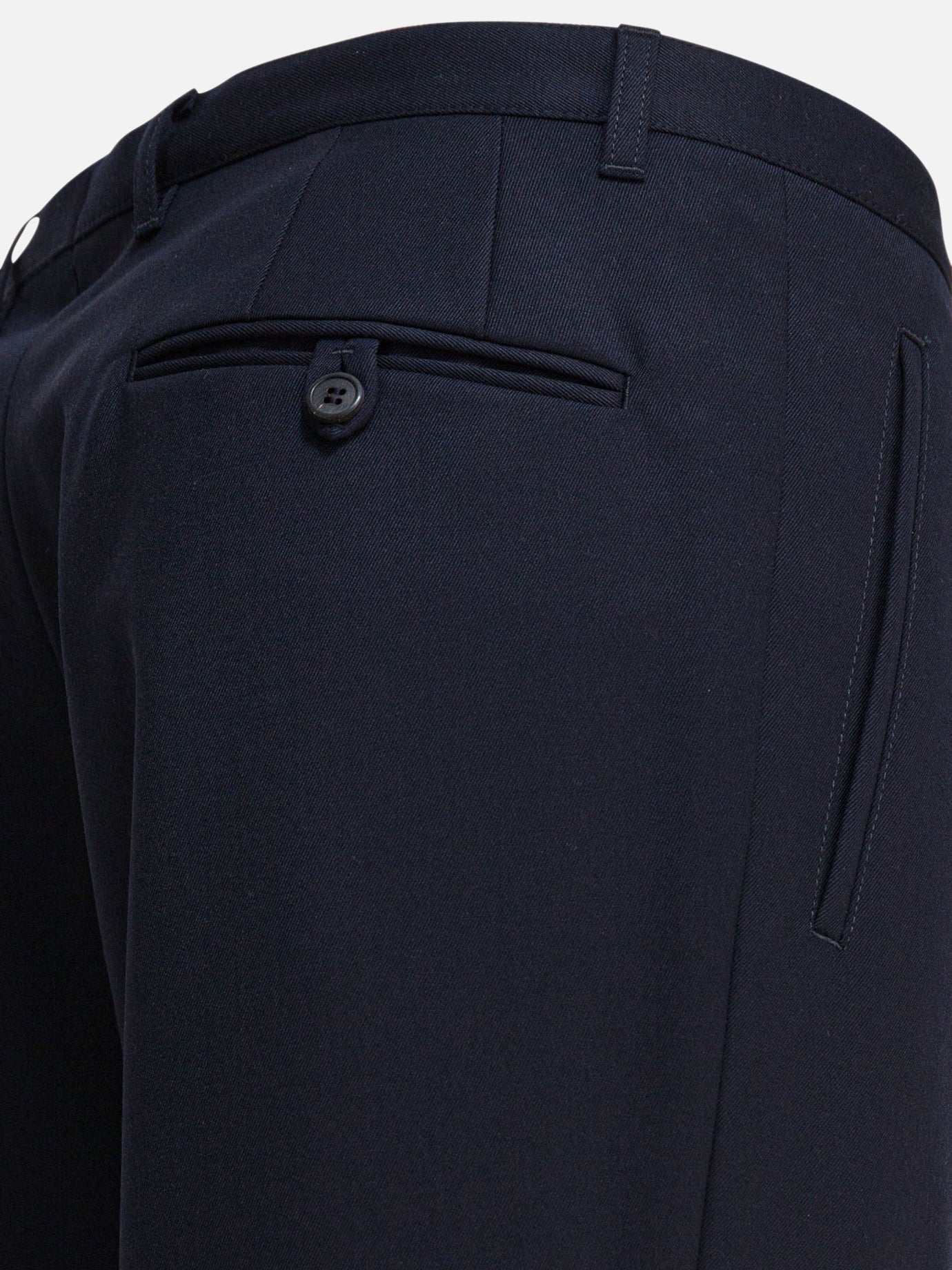 Leisure trousers Solid colour  Blue - Prada Men | PDP | VIETTI Online Store | thumbnail_4