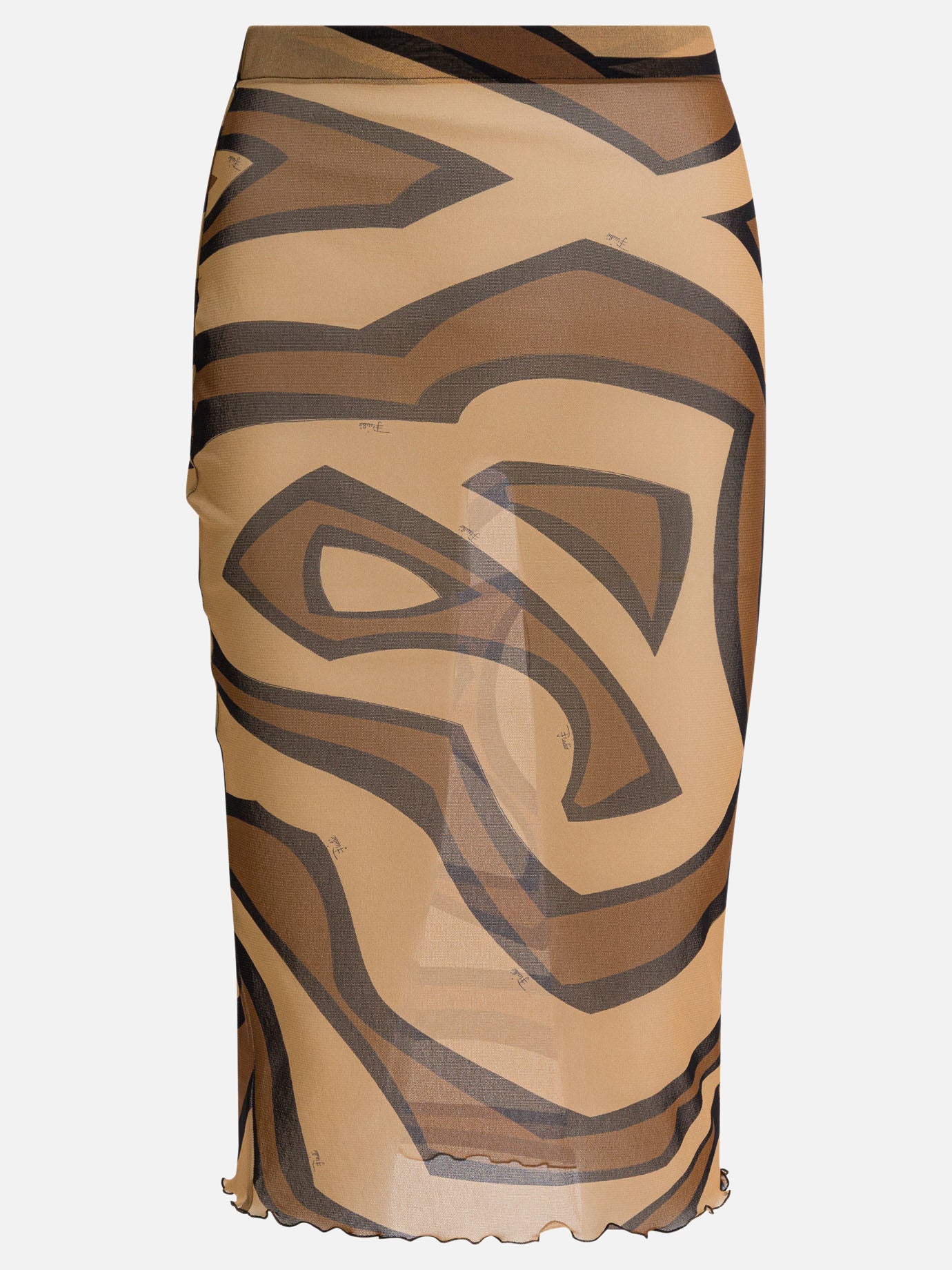Midi skirts Print  Gold - Pucci Women | PDP | VIETTI Online Store | thumbnail
