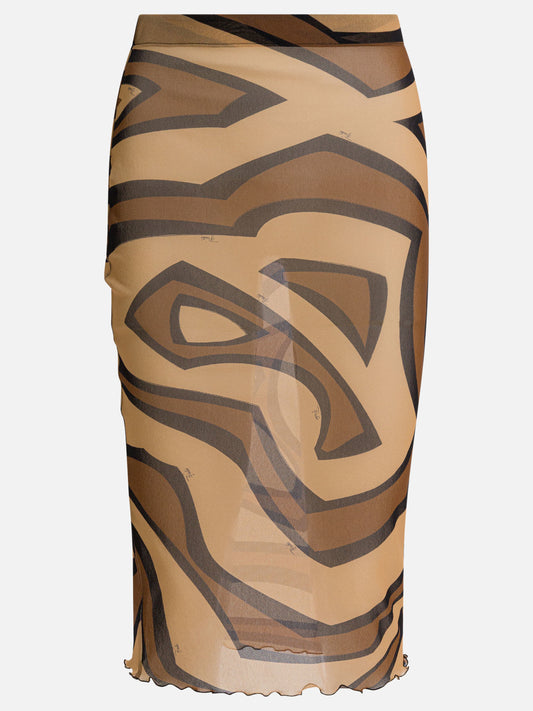 Midi skirts Print  Gold - Pucci Women | PDP | VIETTI Online Store 
