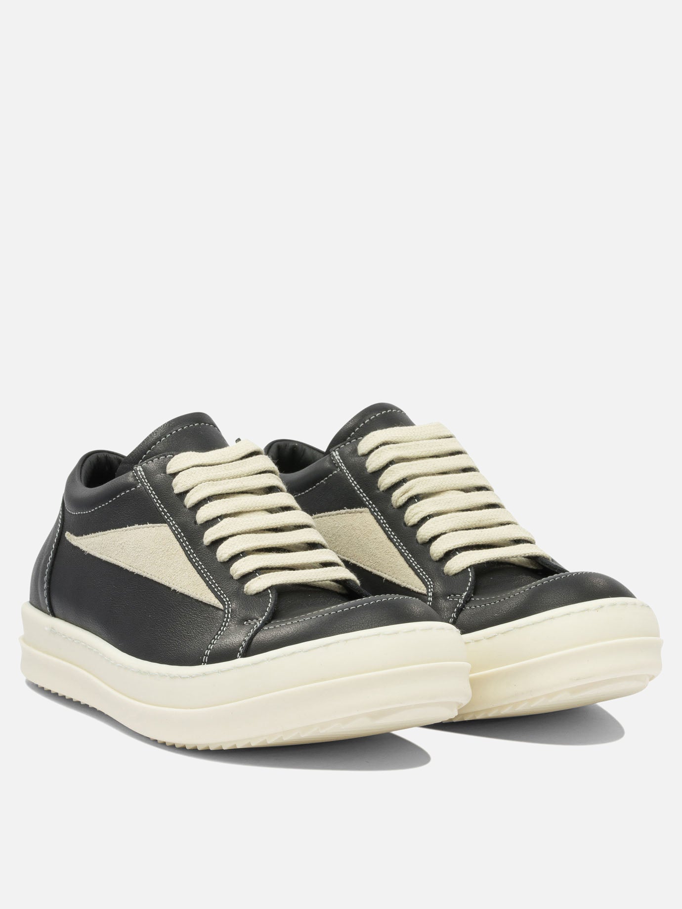 Rick Owens Suede sneakers 10472651_37 Black thumbnail_2