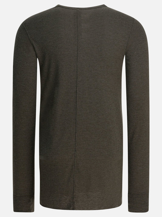 Crewneck t-shirts Solid colour  Green - Rick Owens Men | PDP | VIETTI Online Store | 2
