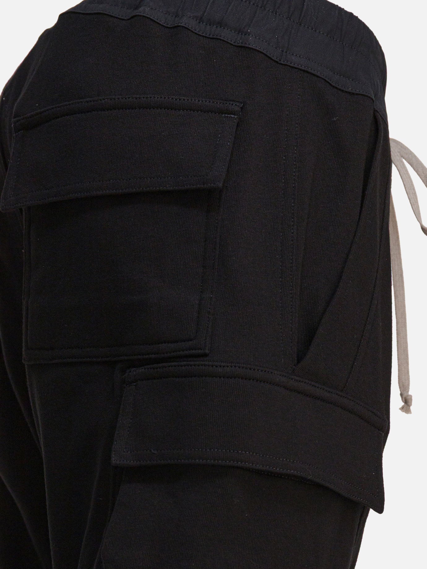 Cargo & parachute trousers Solid colour  Black - Rick Owens Men | PDP | VIETTI Online Store | thumbnail_4