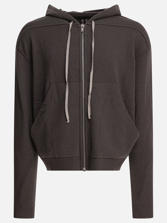 Hooded sweaters Solid colour  Brown - Rick Owens Men | PDP | VIETTI Online Store 
