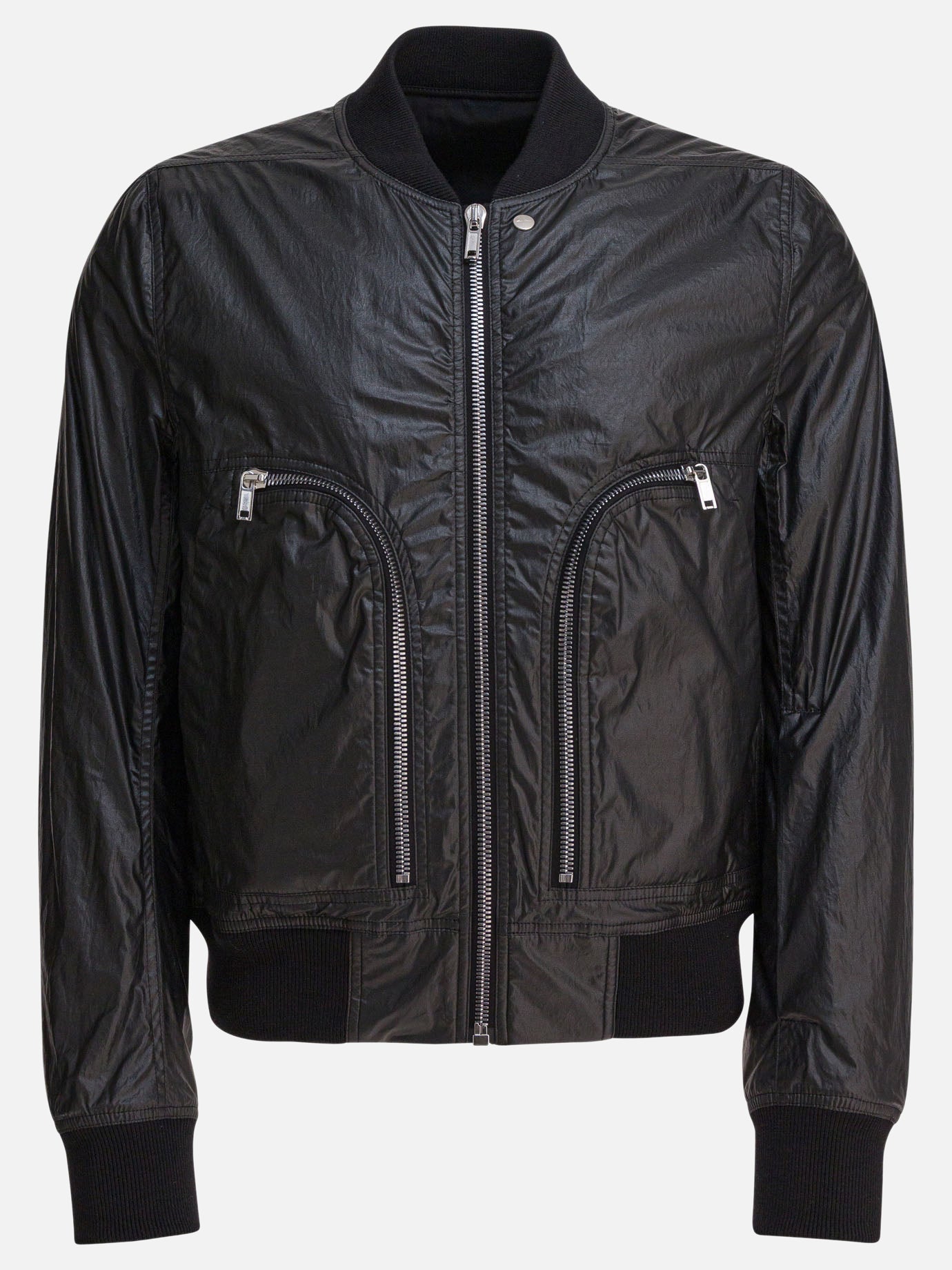 Bomber jackets Solid colour  Black - Rick Owens Men | PDP | VIETTI Online Store | Zoom-Modal
