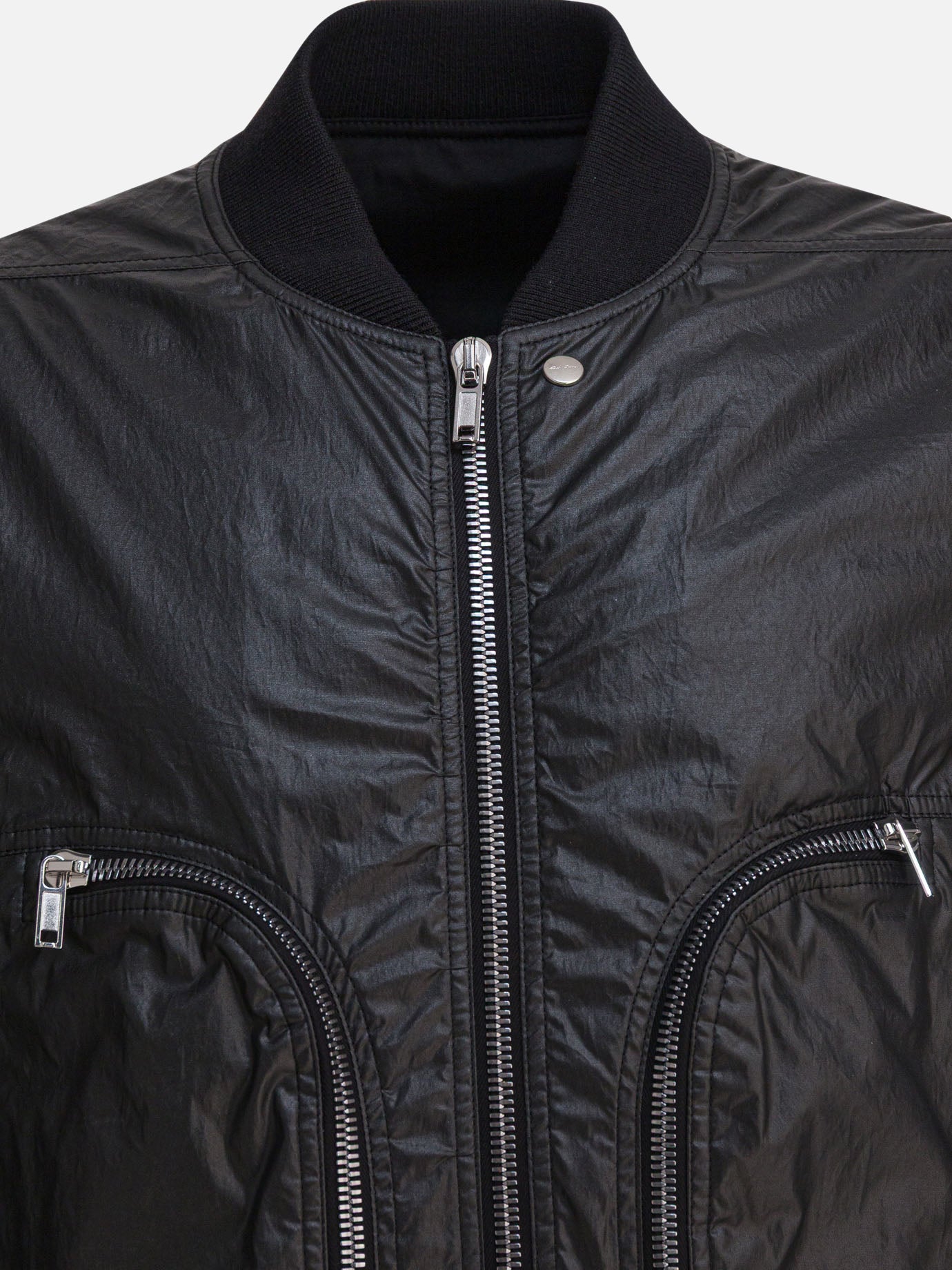 Bomber jackets Solid colour  Black - Rick Owens Men | PDP | VIETTI Online Store | Zoom-Modal_3
