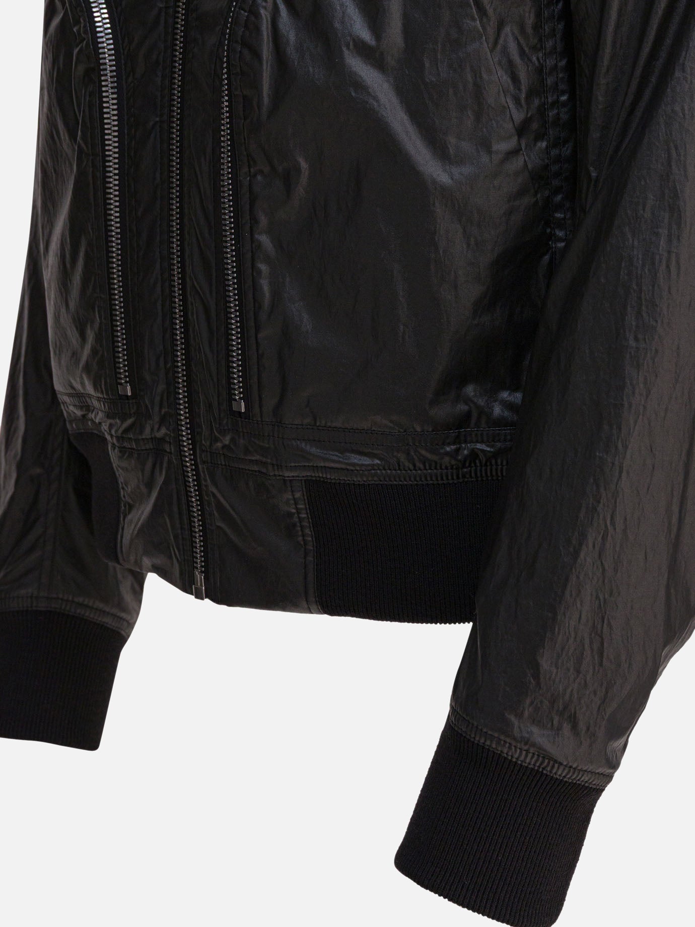 Bomber jackets Solid colour  Black - Rick Owens Men | PDP | VIETTI Online Store | thumbnail_4
