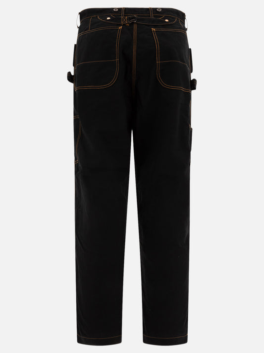 Work pants 100% cotton  Black - KAPITAL Men | PLP | VIETTI Online Store | 2
