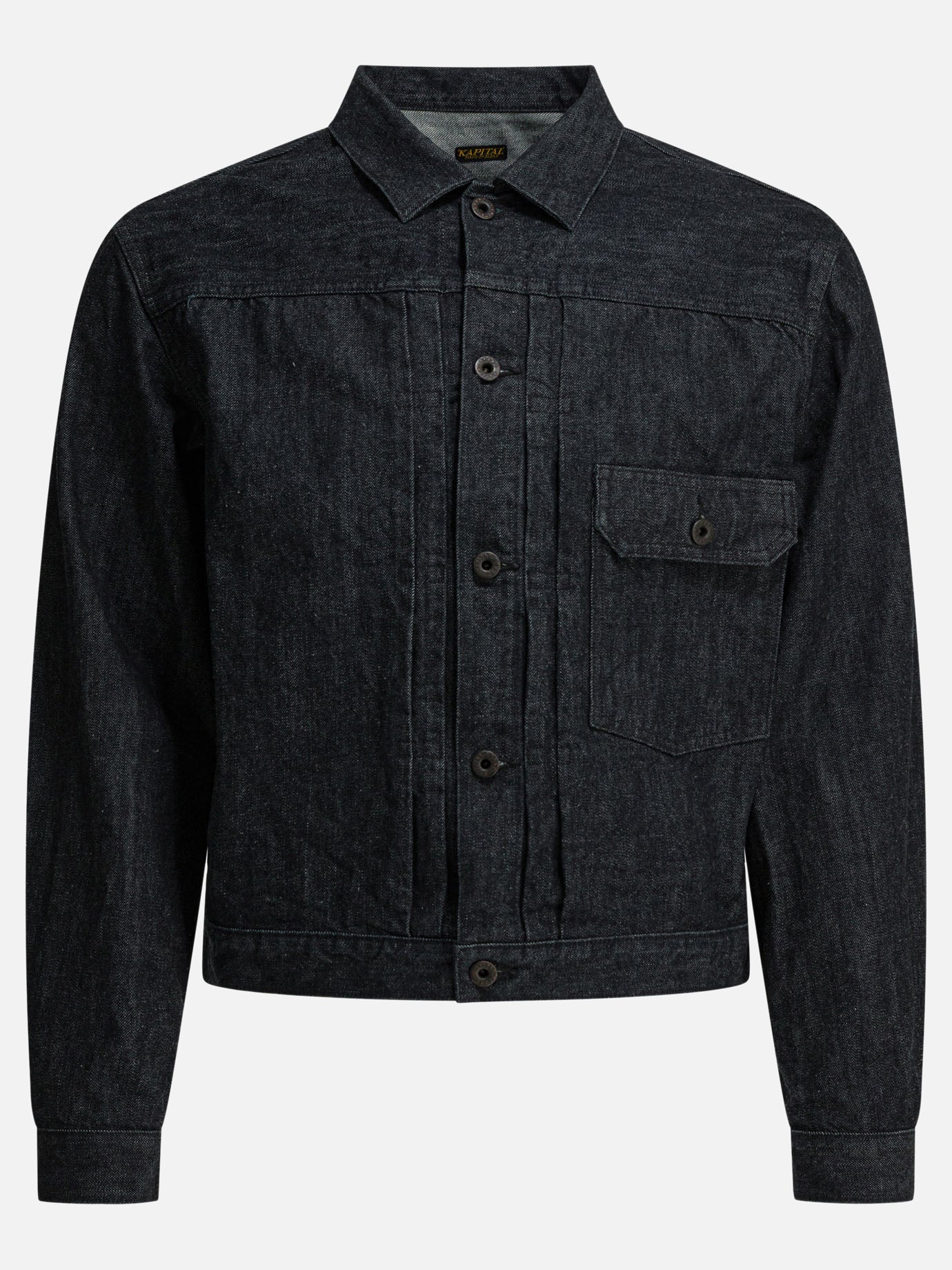 Denim jackets Solid colour  Blue - KAPITAL Men | PDP | VIETTI Online Store | thumbnail