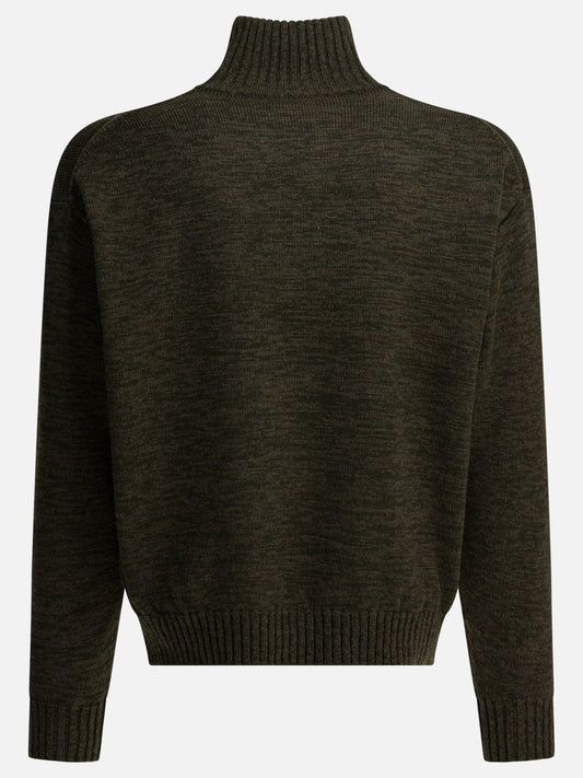 Half zip sweaters Solid colour  Green - KAPITAL Men | PLP | VIETTI Online Store | 2
