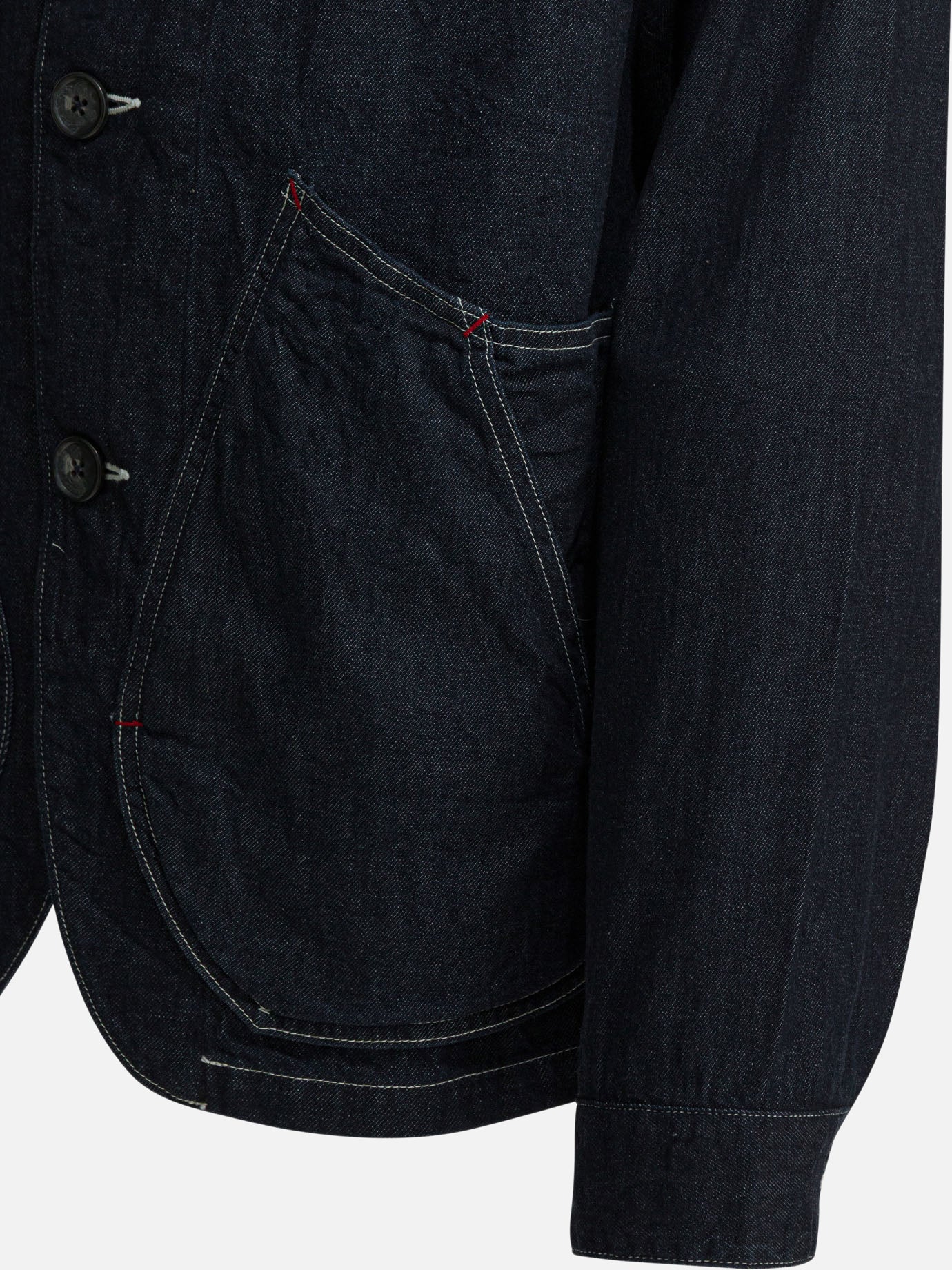 Denim jackets Solid colour  Blue - KAPITAL Men | PDP | VIETTI Online Store | thumbnail_4