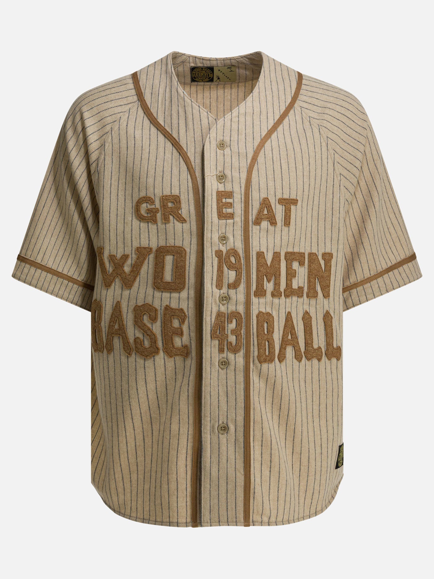 Casual shirts Striped  Beige - KAPITAL Men | PDP | VIETTI Online Store | thumbnail