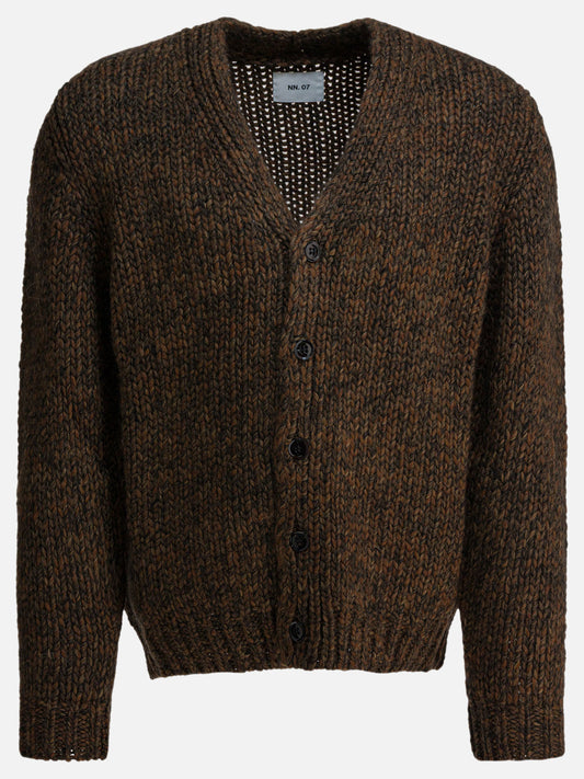 Cardigans Mélange  Brown - NN.07 Men | PLP | VIETTI Online Store 
