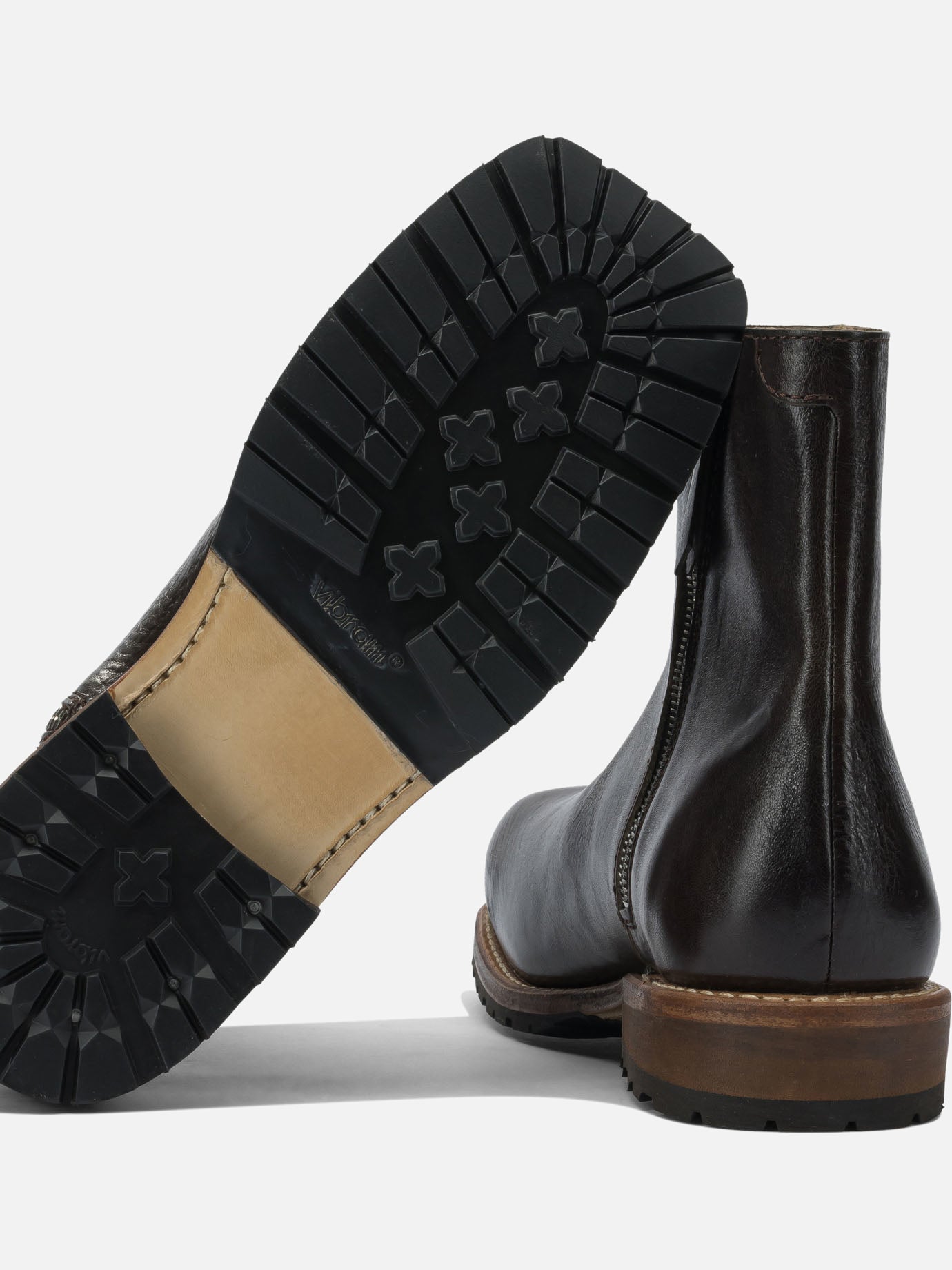 Zipped boots 100% leather - 100% rubber  Black - Our Legacy Men | PDP | VIETTI Online Store | Zoom-Modal_5
