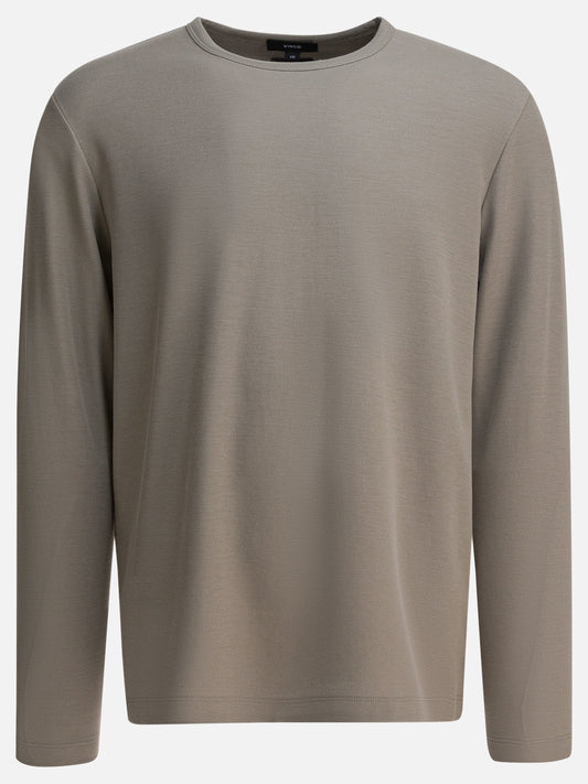 Crewneck t-shirts Solid colour  Beige - Vince Men | PDP | VIETTI Online Store 
