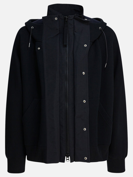 Quilted & Utility Jackets Solid colour  Black - Sacai Men | PDP | VIETTI Online Store 
