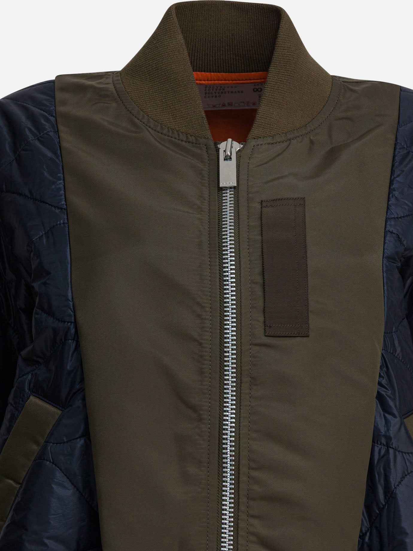 Bomber jackets Textured knit  Green - Sacai Women | PDP | VIETTI Online Store | thumbnail_3