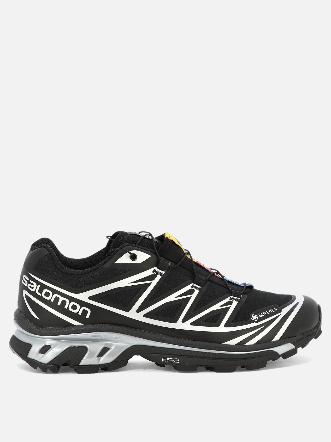 Low top sneakers 100% gore-tex - 100% rubber  Black - Salomon Men | PDP | VIETTI Online Store | thumbnail
