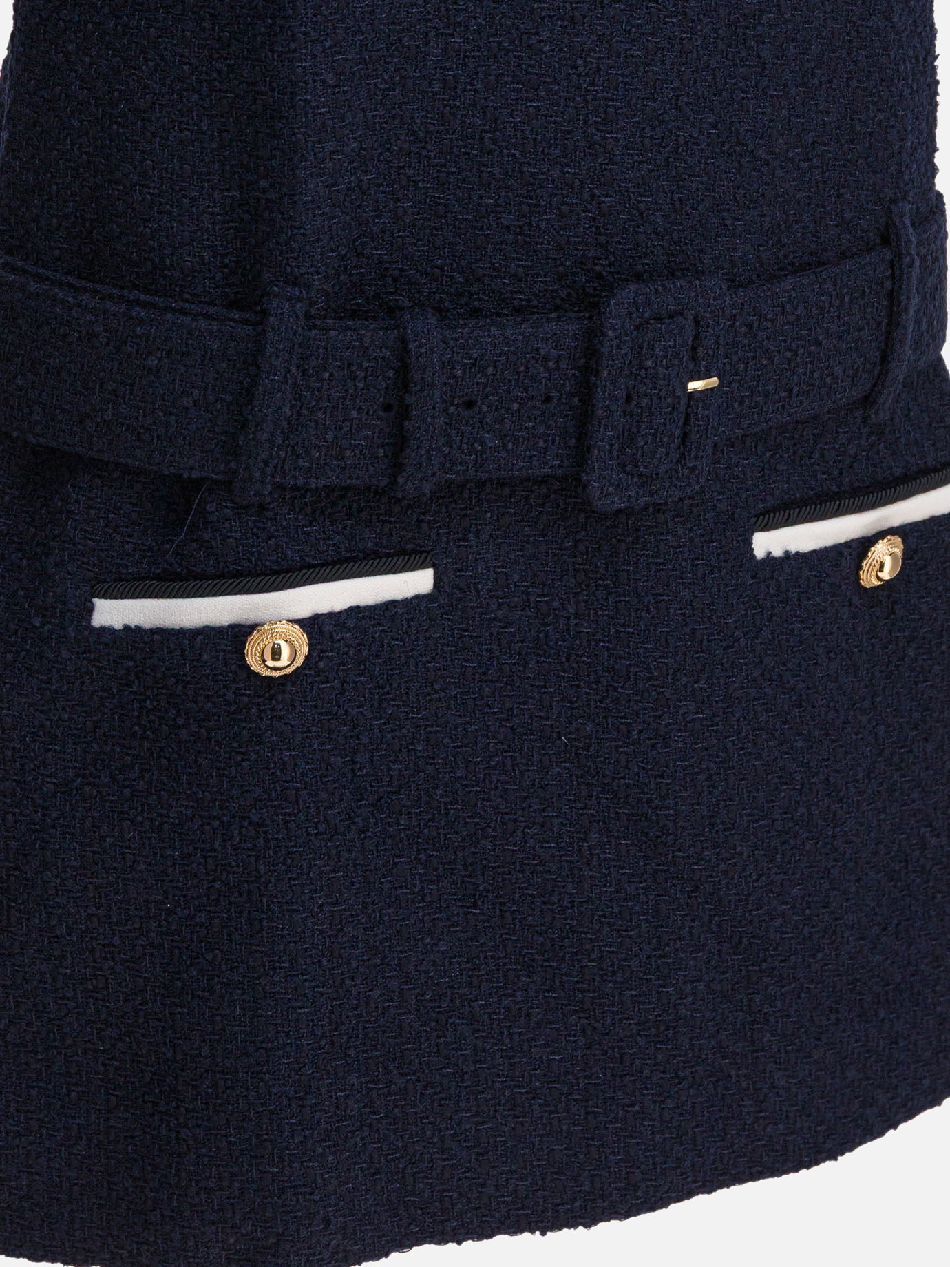 Mini dresses Solid colour  Blue - Self-portrait Women | PDP | VIETTI Online Store | Zoom-Modal_4
