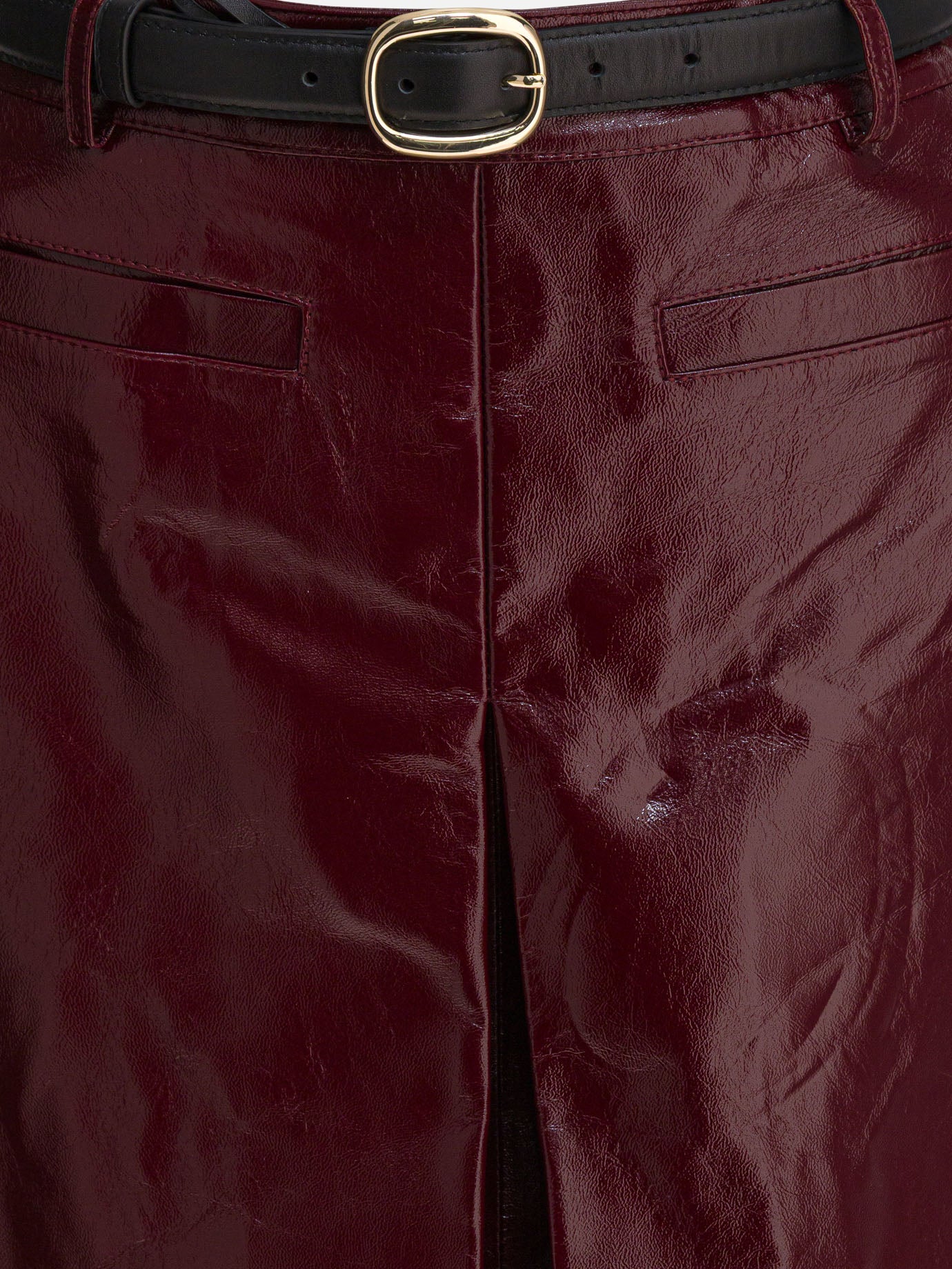 Miniskirts Solid colour  Bordeaux - Self-portrait Women | PDP | VIETTI Online Store | Zoom-Modal_3
