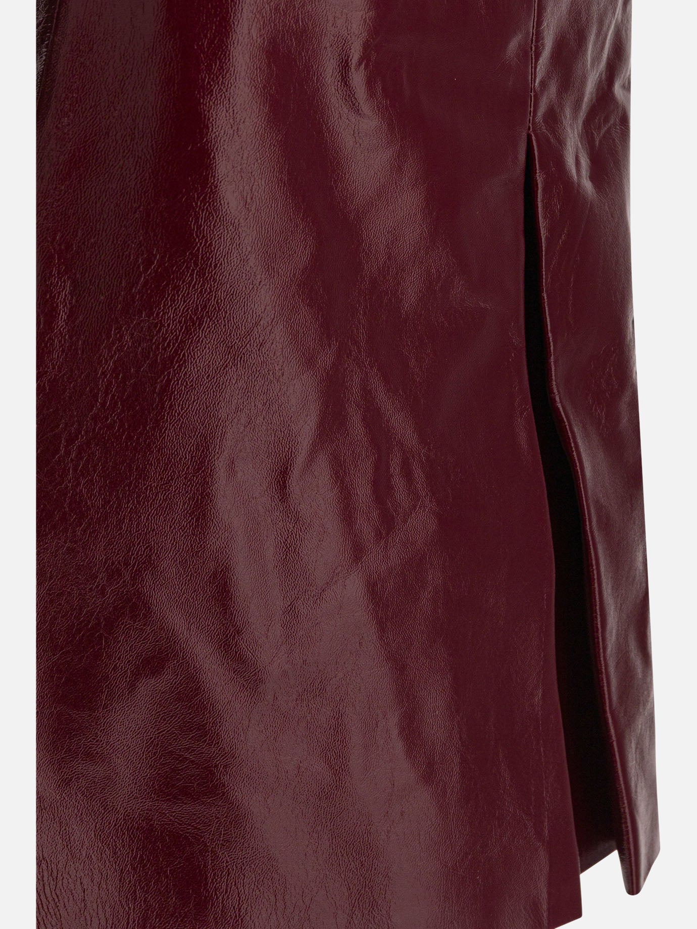 Miniskirts Solid colour  Bordeaux - Self-portrait Women | PDP | VIETTI Online Store | thumbnail_4