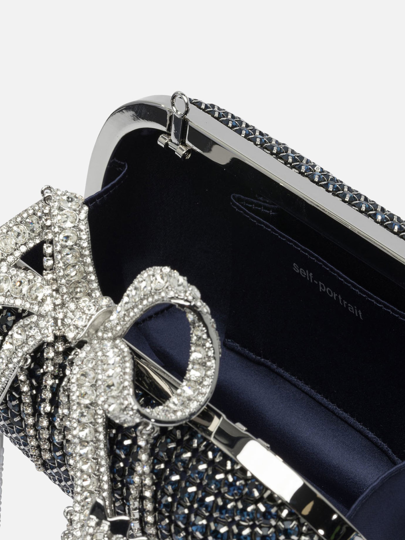 Minaudiere 100% crystals  Blue - Self-portrait Women | PDP | VIETTI Online Store | thumbnail_5