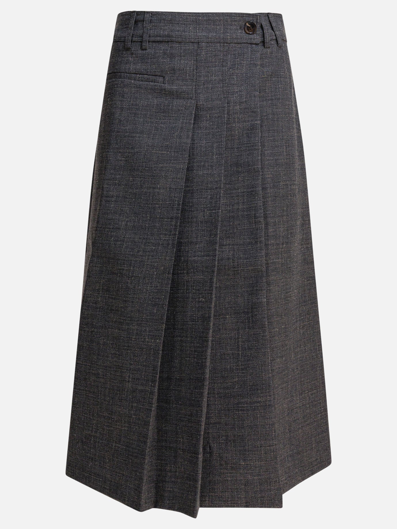 Midi skirts Solid colour  Grey - Soeur Women | PDP | VIETTI Online Store | thumbnail