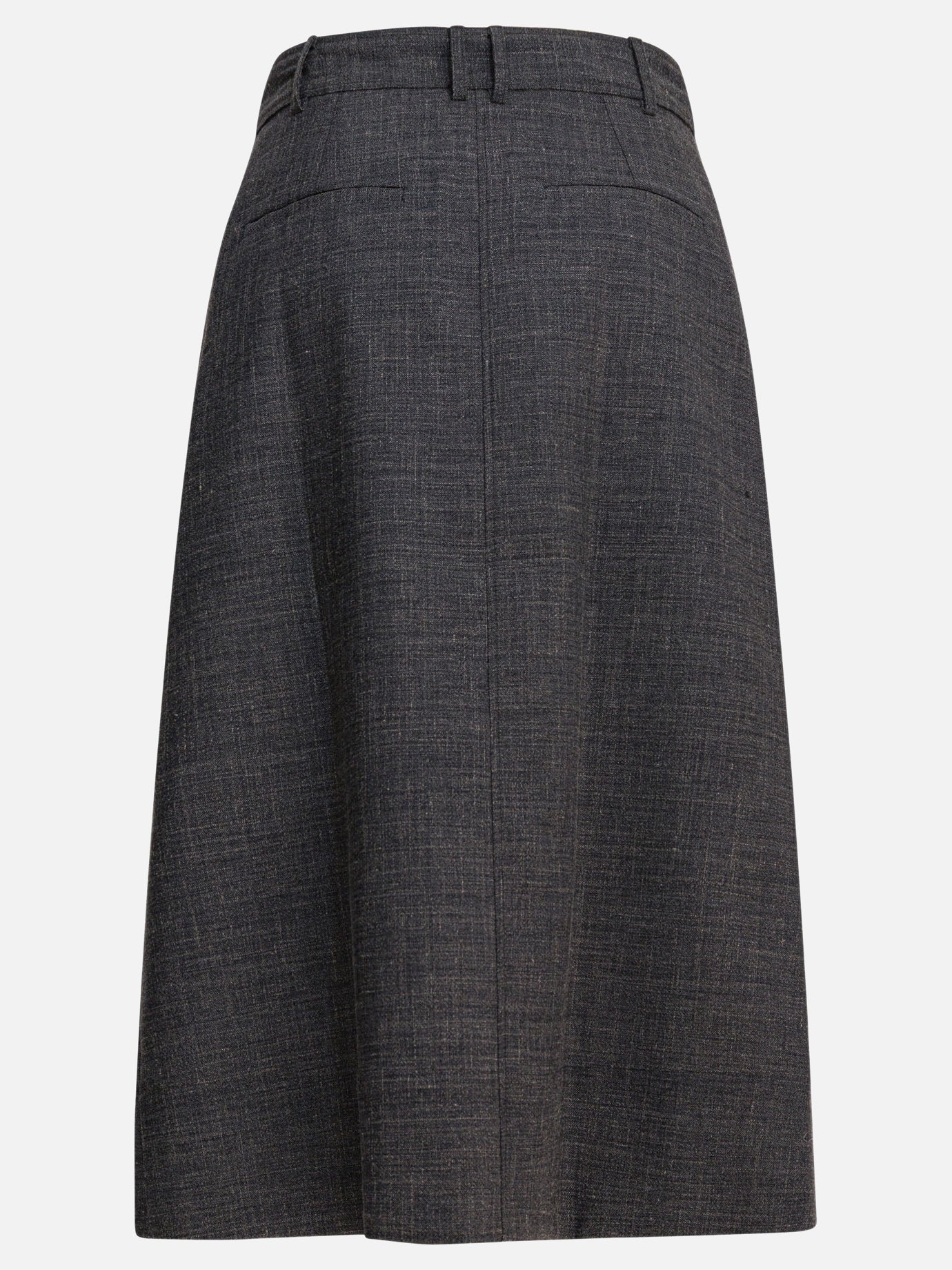 Midi skirts Solid colour  Grey - Soeur Women | PDP | VIETTI Online Store | thumbnail_2