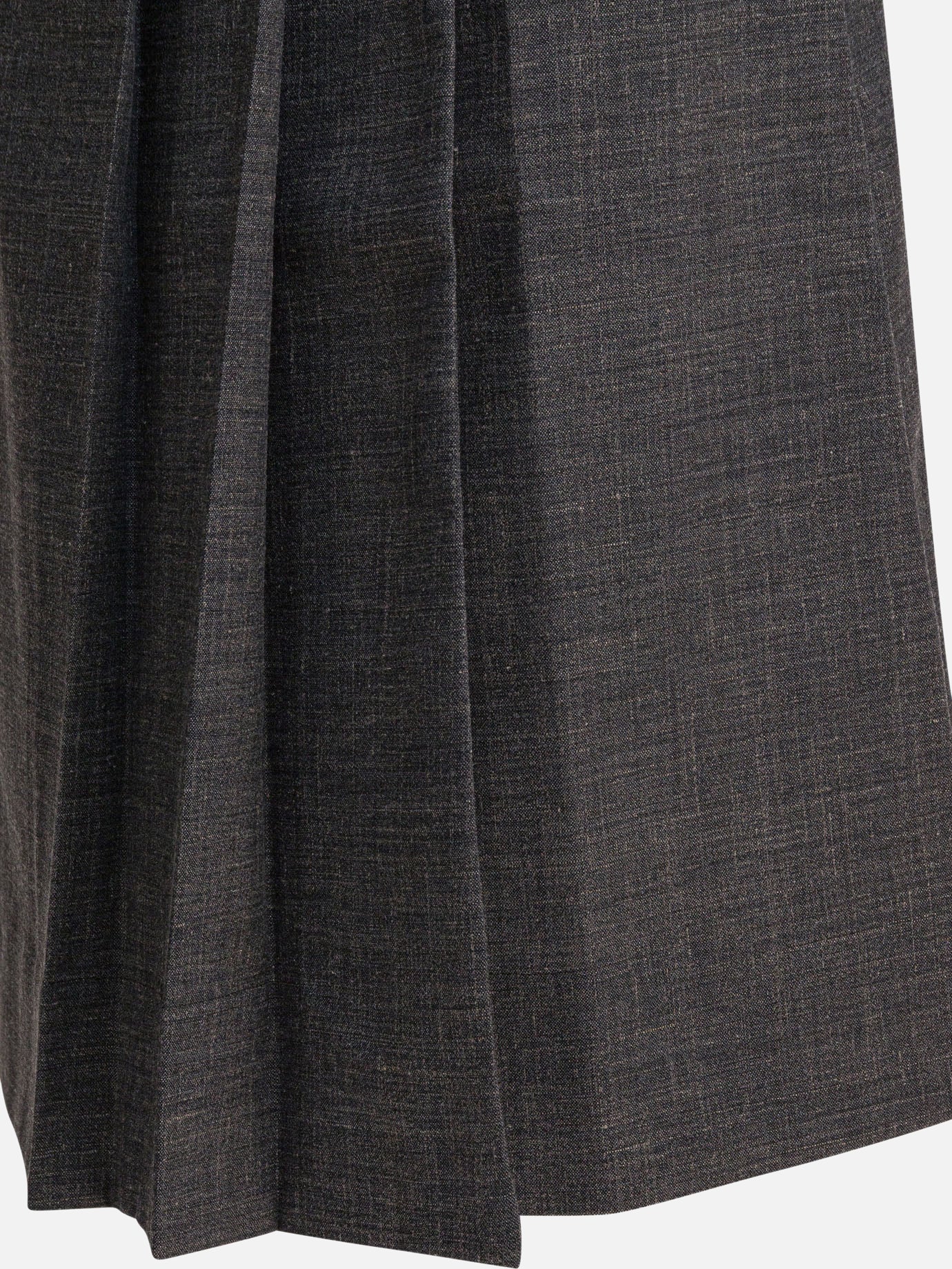 Midi skirts Solid colour  Grey - Soeur Women | PDP | VIETTI Online Store | thumbnail_4