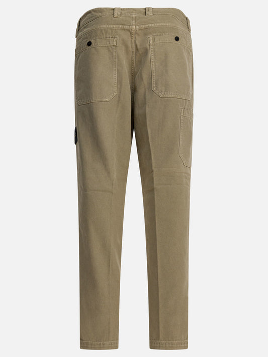 Leisure trousers Solid colour  Beige - Stone Island Men | PDP | VIETTI Online Store | 2
