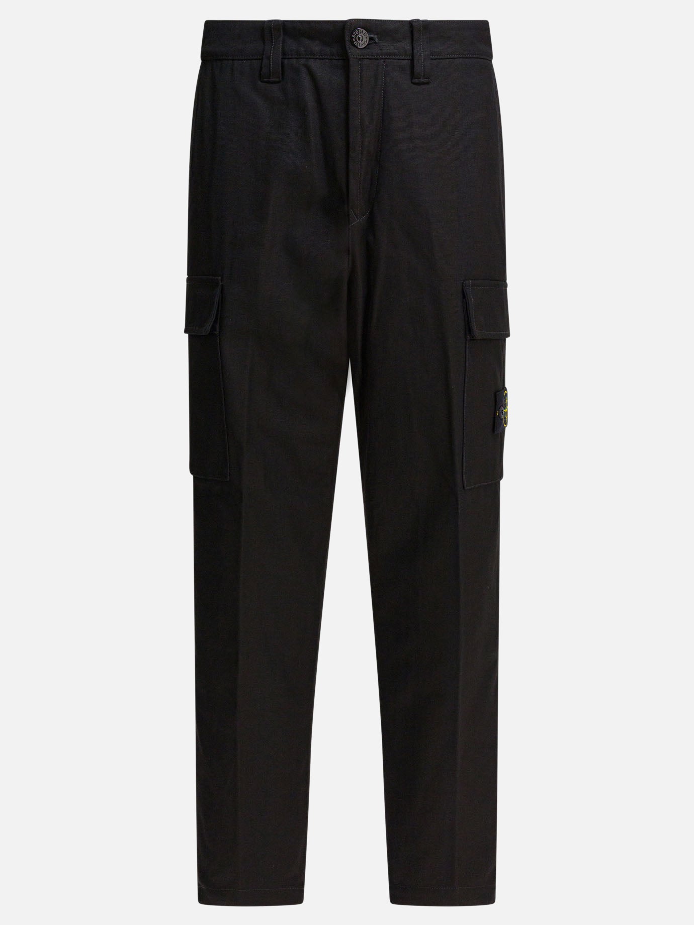 Cargo & parachute trousers Logo  Black - Stone Island Men | PDP | VIETTI Online Store | Zoom-Modal
