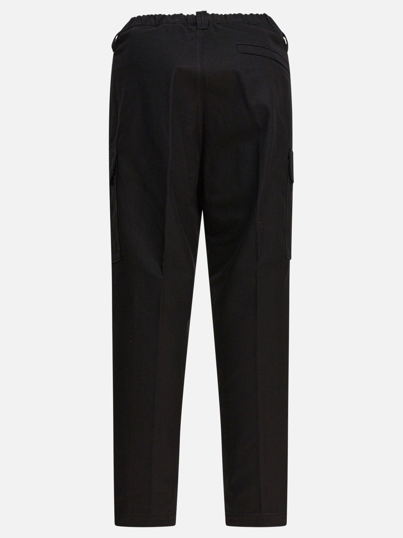 Cargo & parachute trousers Logo  Black - Stone Island Men | PDP | VIETTI Online Store | Zoom-Modal_2
