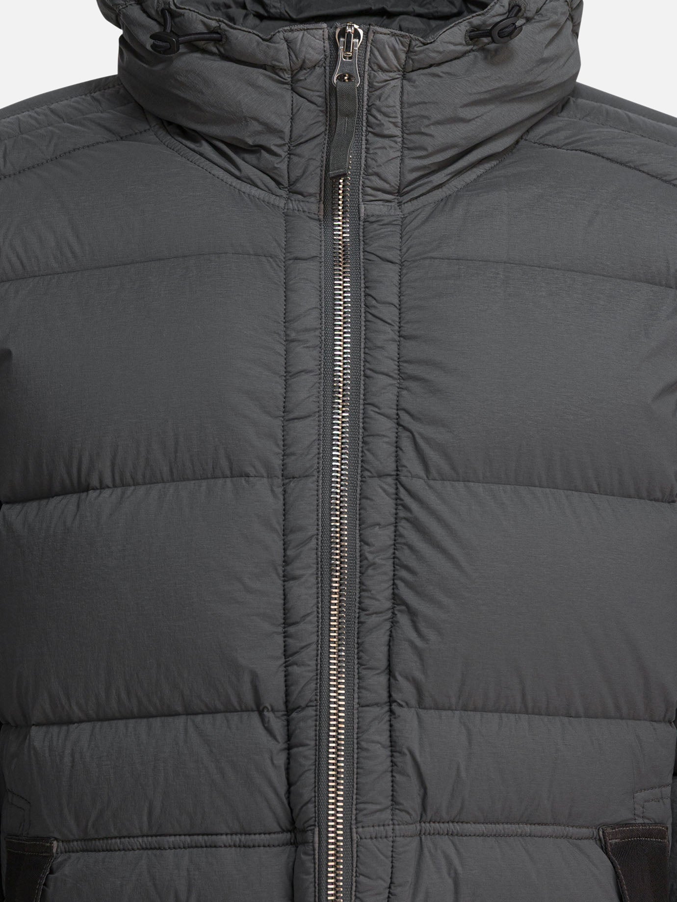 Stone Island Lightweight stretch nylon down jacket 23191950_M Grey thumbnail_3