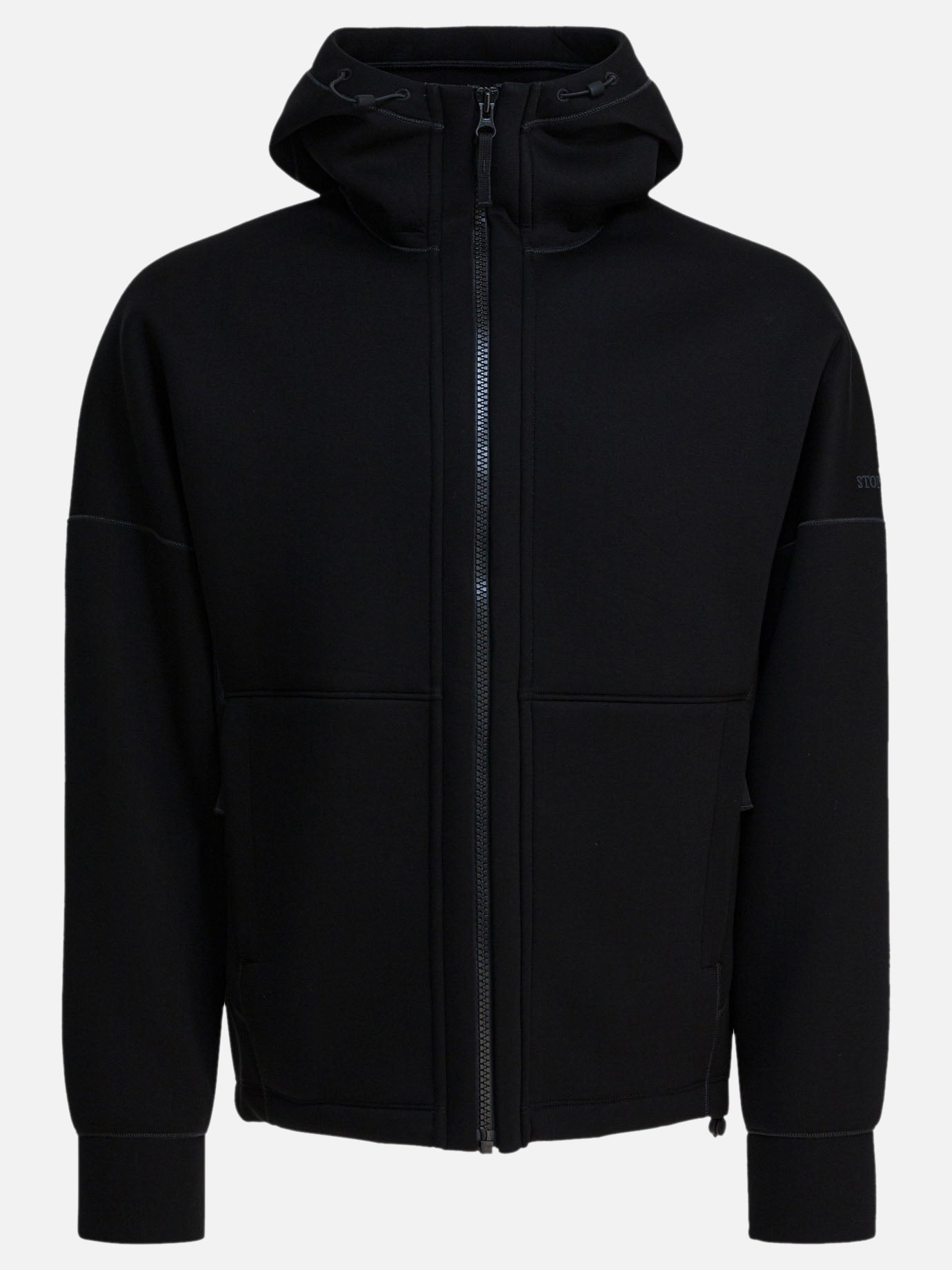 Quilted & Utility Jackets Solid colour  Black - Stone Island Men | PDP | VIETTI Online Store | thumbnail