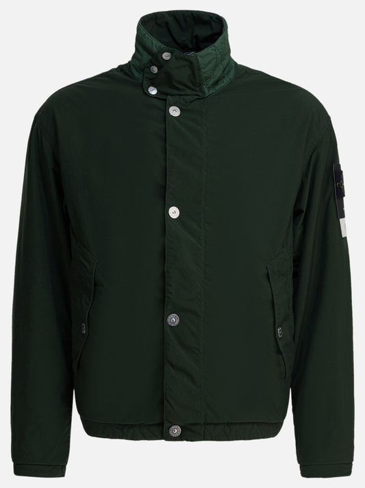 Quilted & Utility Jackets Logo  Green - Stone Island Men | PLP | VIETTI Online Store 
