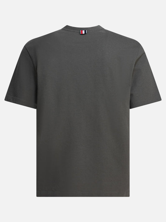 Crewneck t-shirts Solid colour  Green - Thom Browne Men | PLP | VIETTI Online Store | 2
