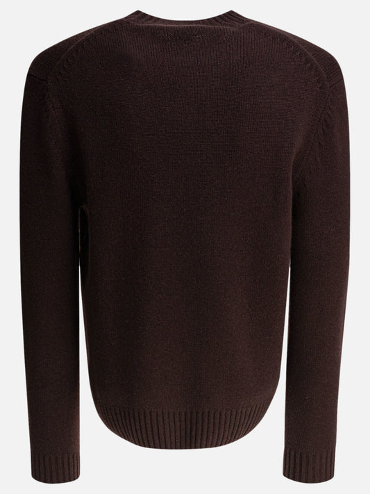 Crewneck sweaters Solid colour  Brown - Tom Ford Men | PDP | VIETTI Online Store | 2
