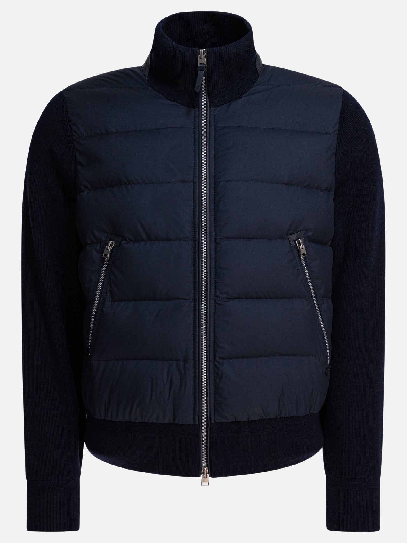 Down jackets Solid colour  Blue - Tom Ford Men | PDP | VIETTI Online Store | thumbnail