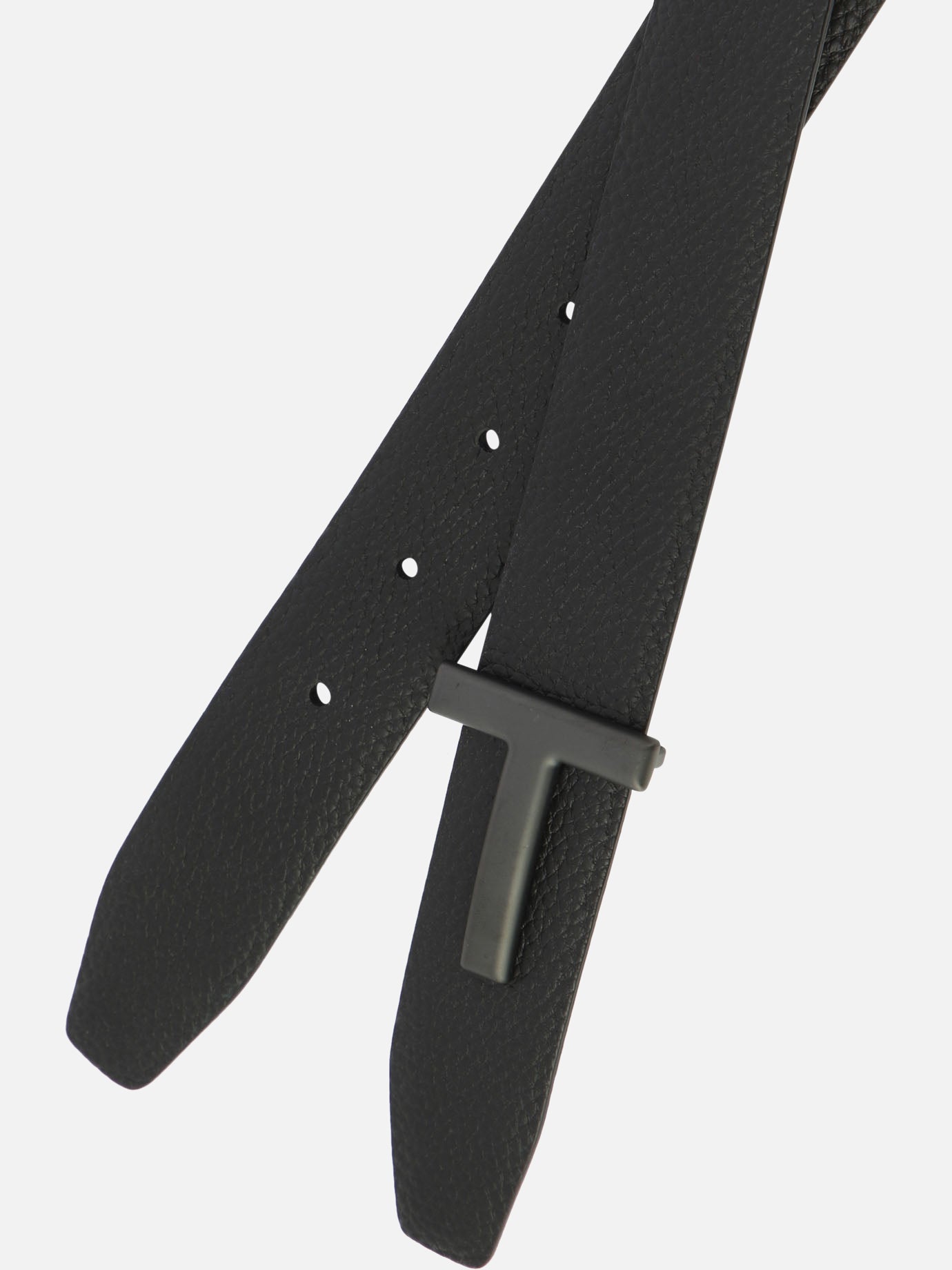 Leather belts 100% calf leather  Black - Tom Ford Men | PDP | VIETTI Online Store | Zoom-Modal_2
