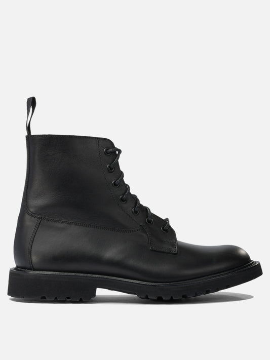 Lace-up boots 100% leather - 100% rubber  Black - Tricker's Men | PLP | VIETTI Online Store 
